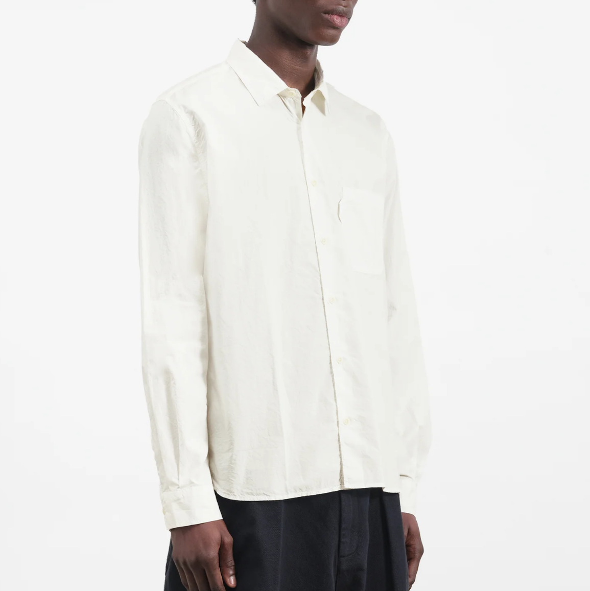 YMC Curtis Shirt White