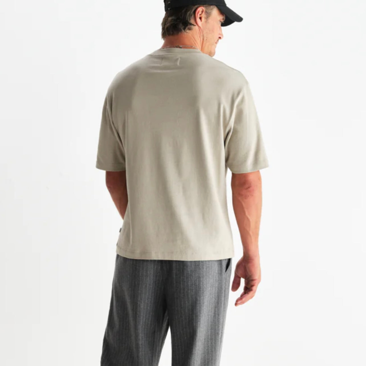 Wax London Milton SS Tee Light Sage