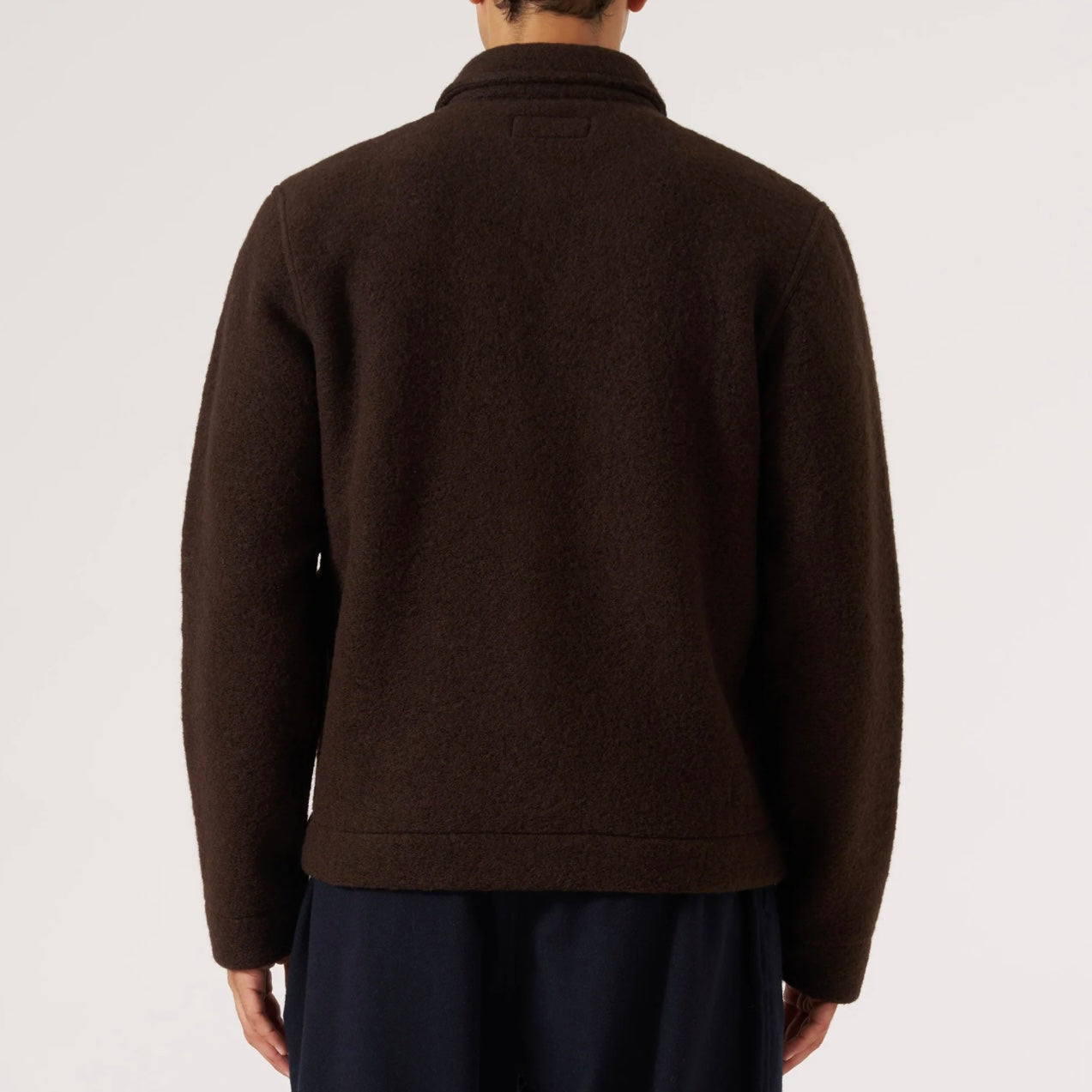 Universal Works Brown Fleece Uniform Jacket