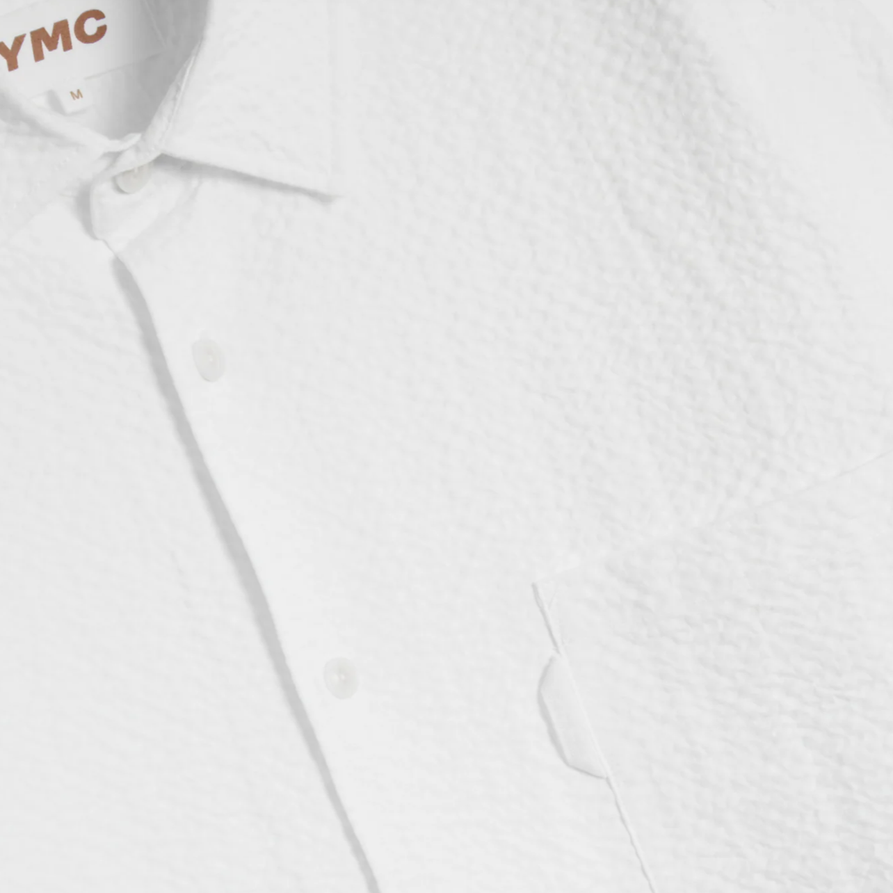 YMC Earth Curtis Shirt White