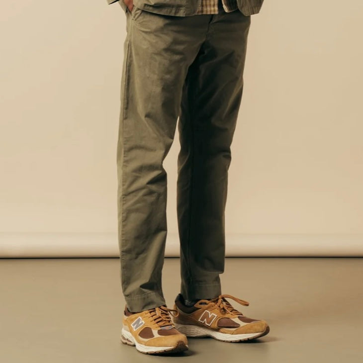 Kestin Inverness Trousers Olive SS24