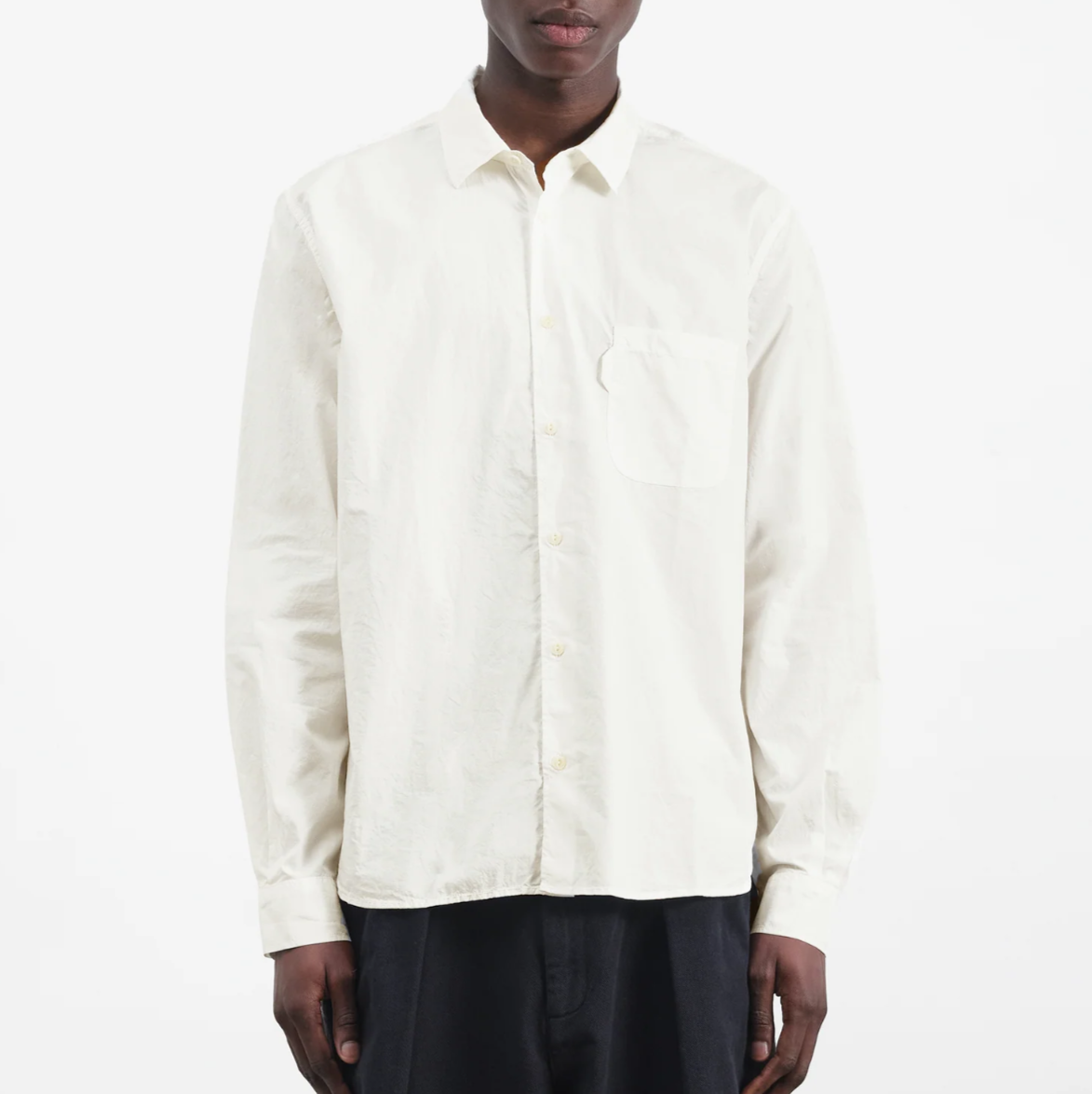 YMC Curtis Shirt White