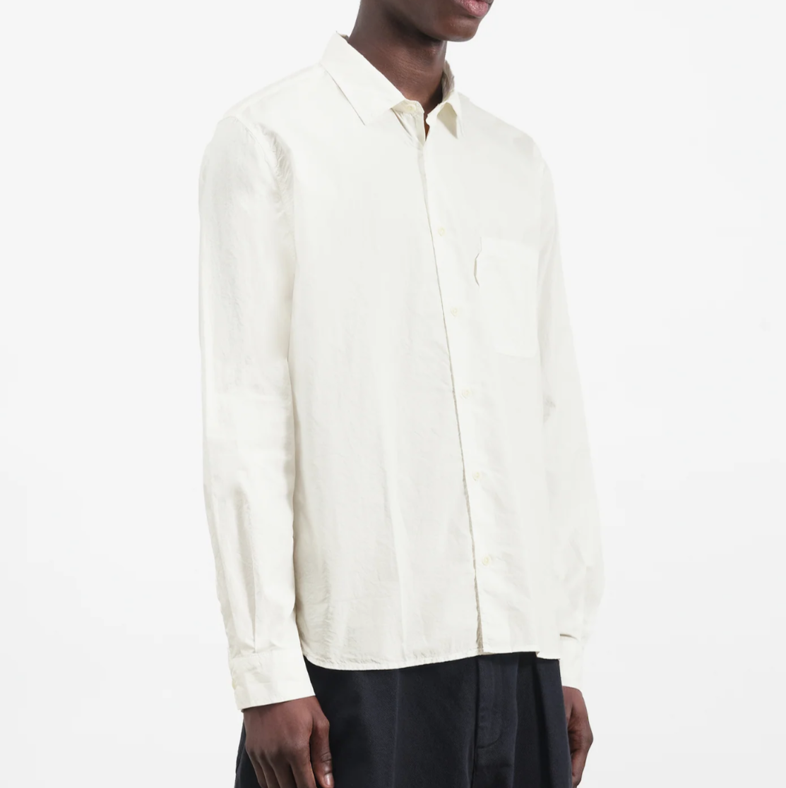 YMC Curtis Shirt White