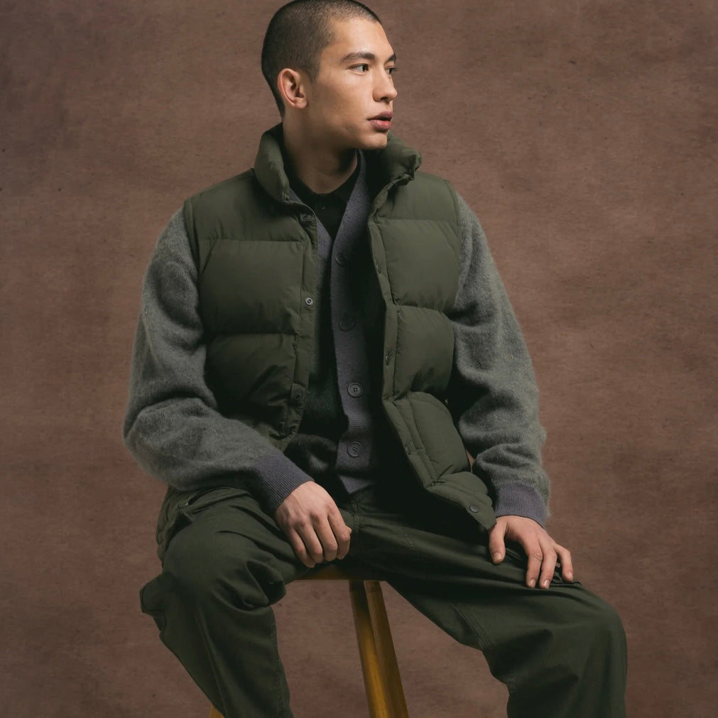 Kestin Pathhead Puffa Vest Dark Olive
