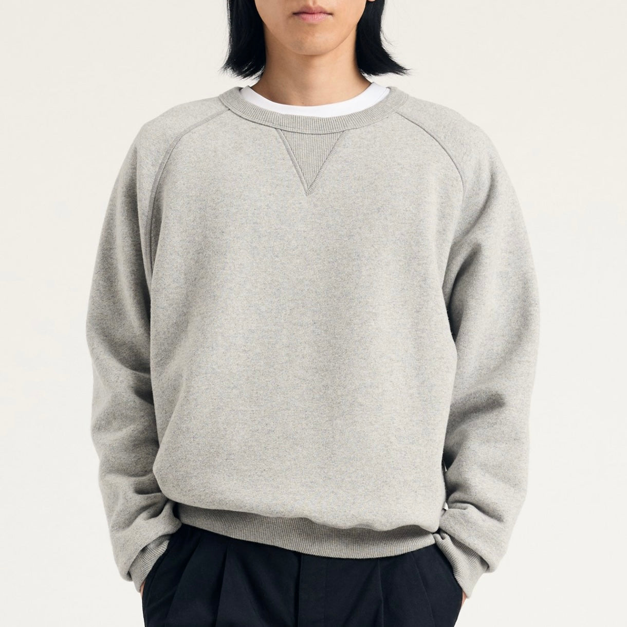 Norse Projects Marten Sweatshirt Grey Malange