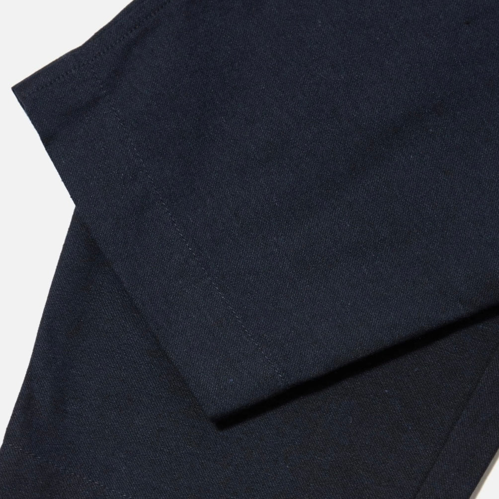 Universal Works Navy Pleated Track Pant