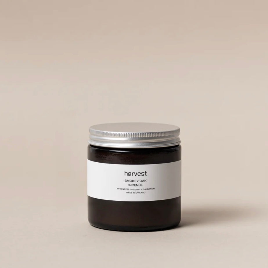 Harvest Skincare Smokey Oak Incense Cones