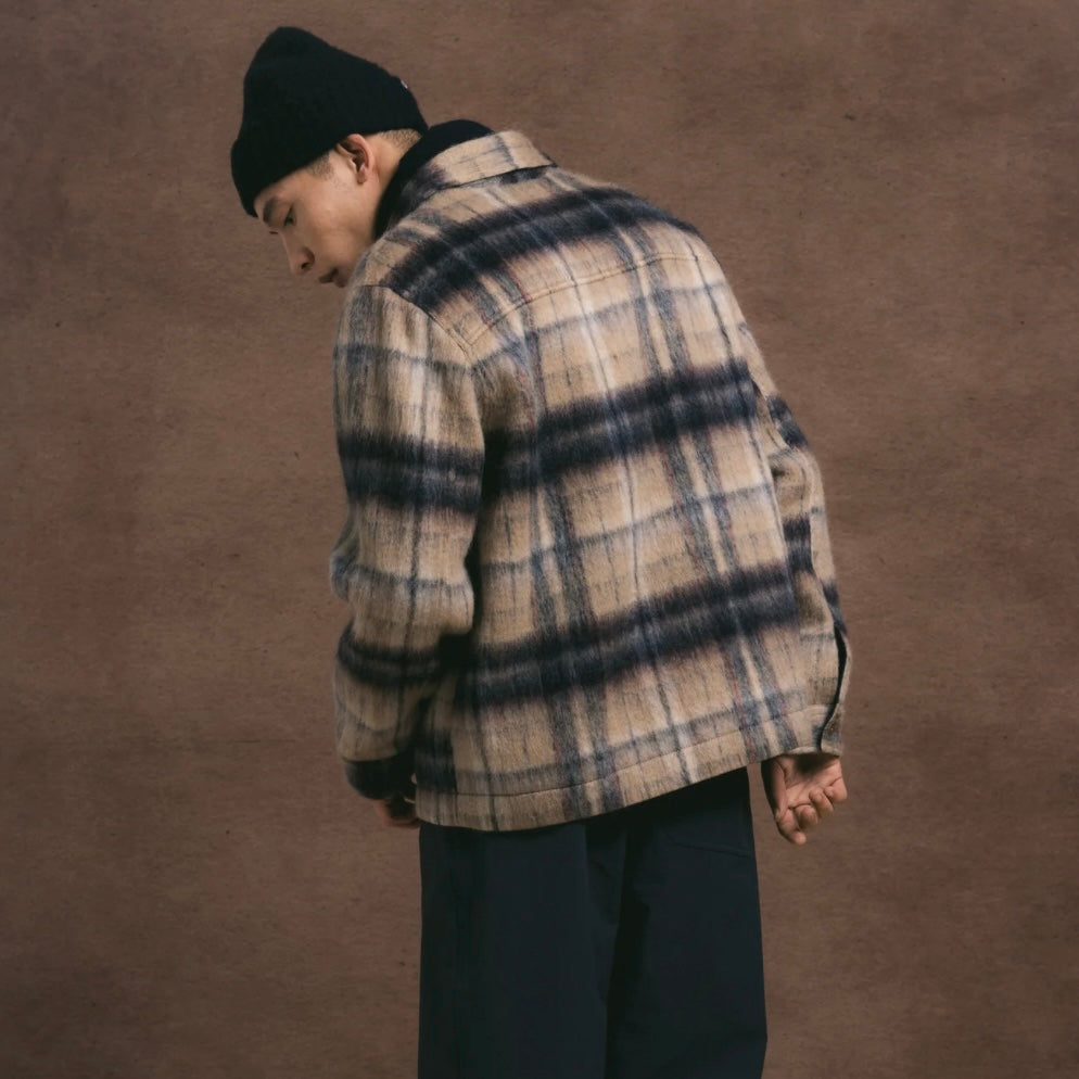 Kestin Haston Jacket Oat Check