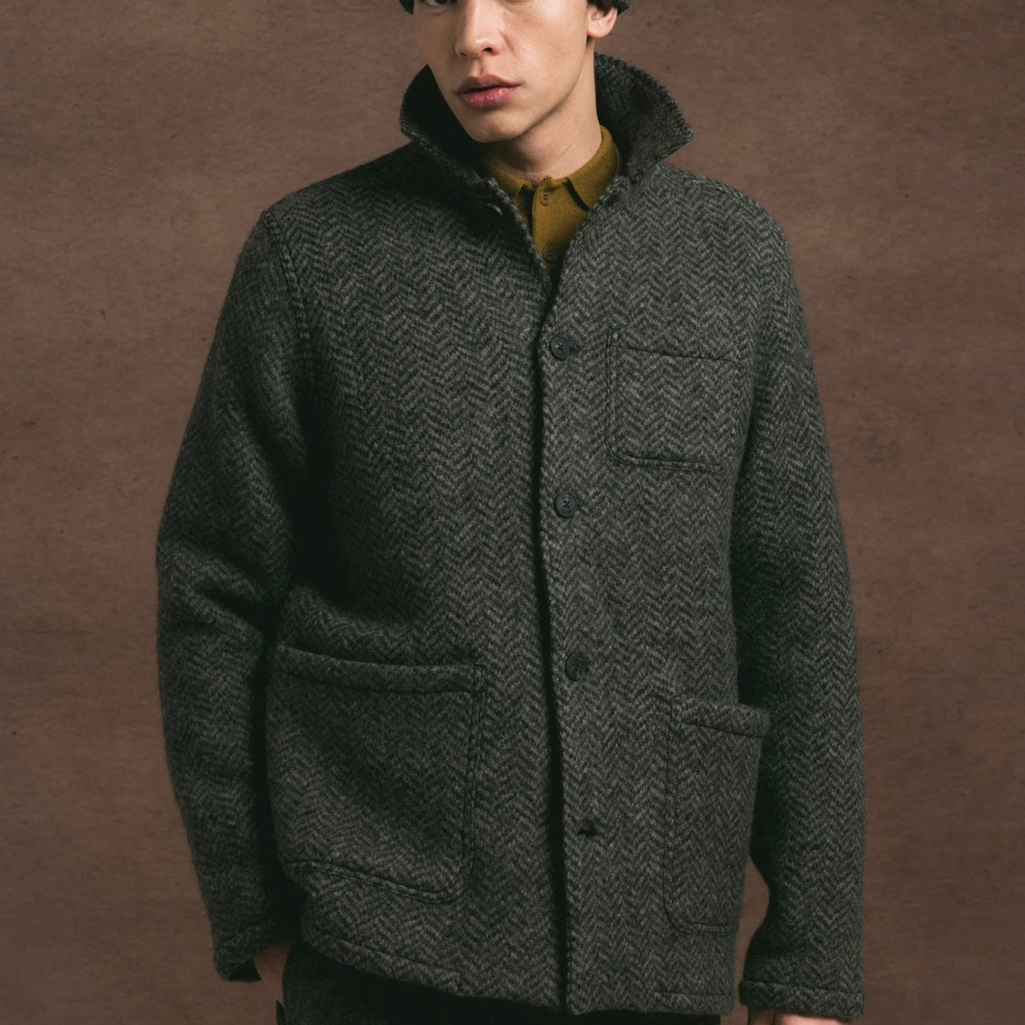 Kestin Ormiston Jacket Herringbone