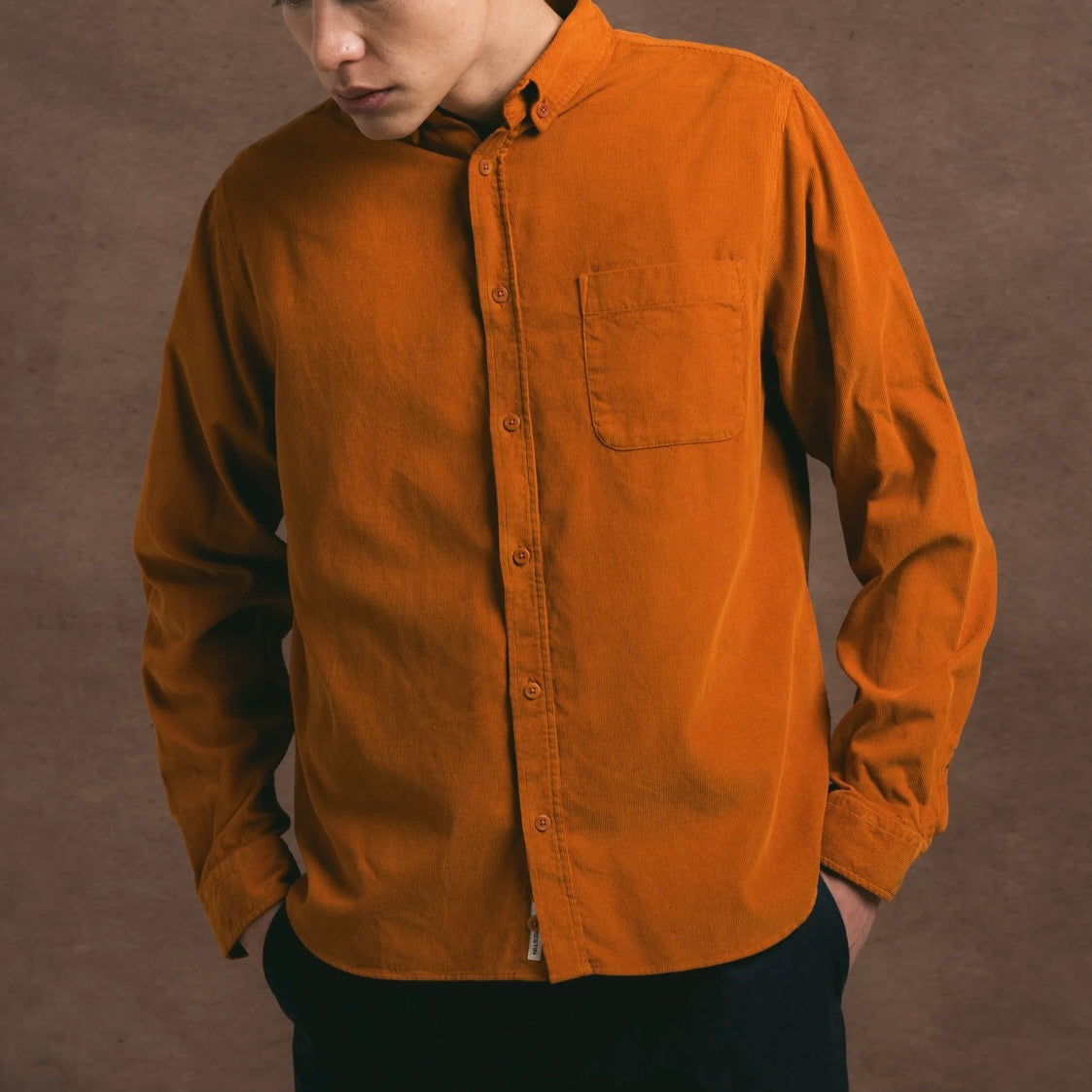 Kestin Raeburn Shirt Burt Orange