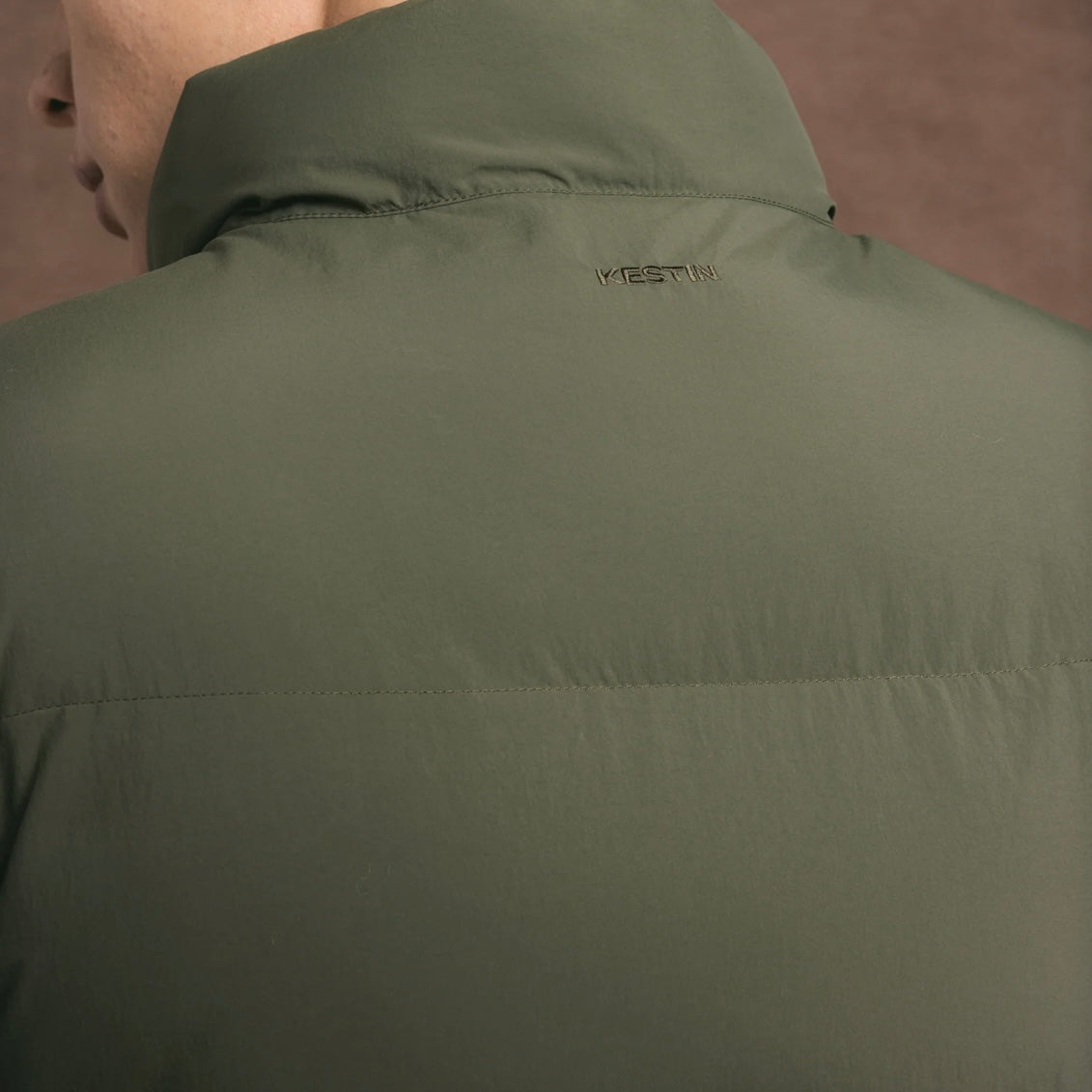 Kestin Pathhead Puffa Vest Dark Olive