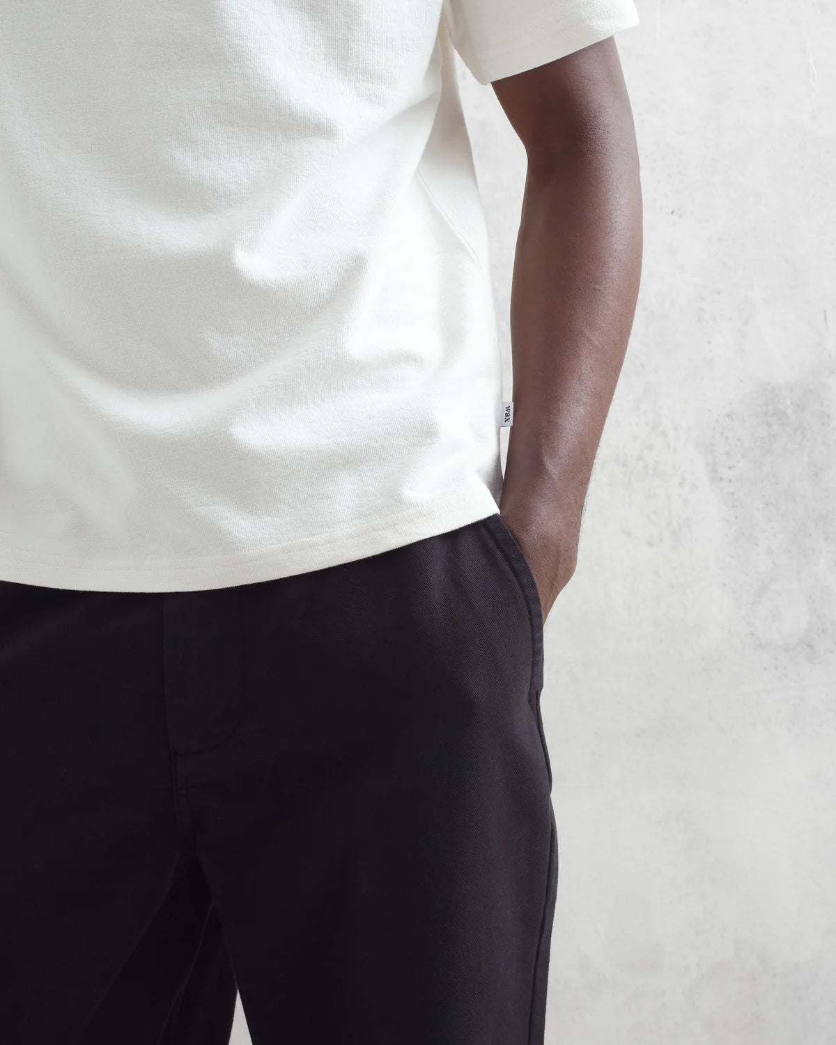 Wax London Dean T Shirt Ecru