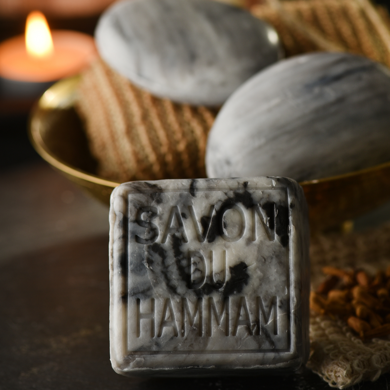 Cube Soap - Hammam, Honey, Orange Blossom