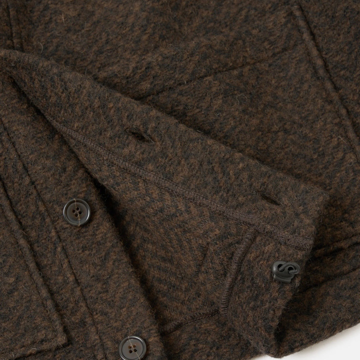 Universal Works Raven Fleece Advance Cardigan