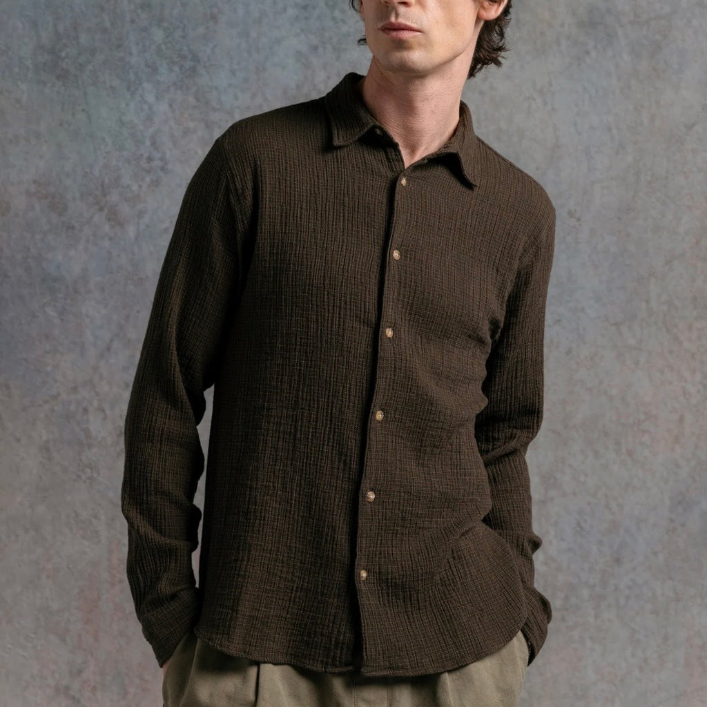 Kestin Dirleton Shirt Olive