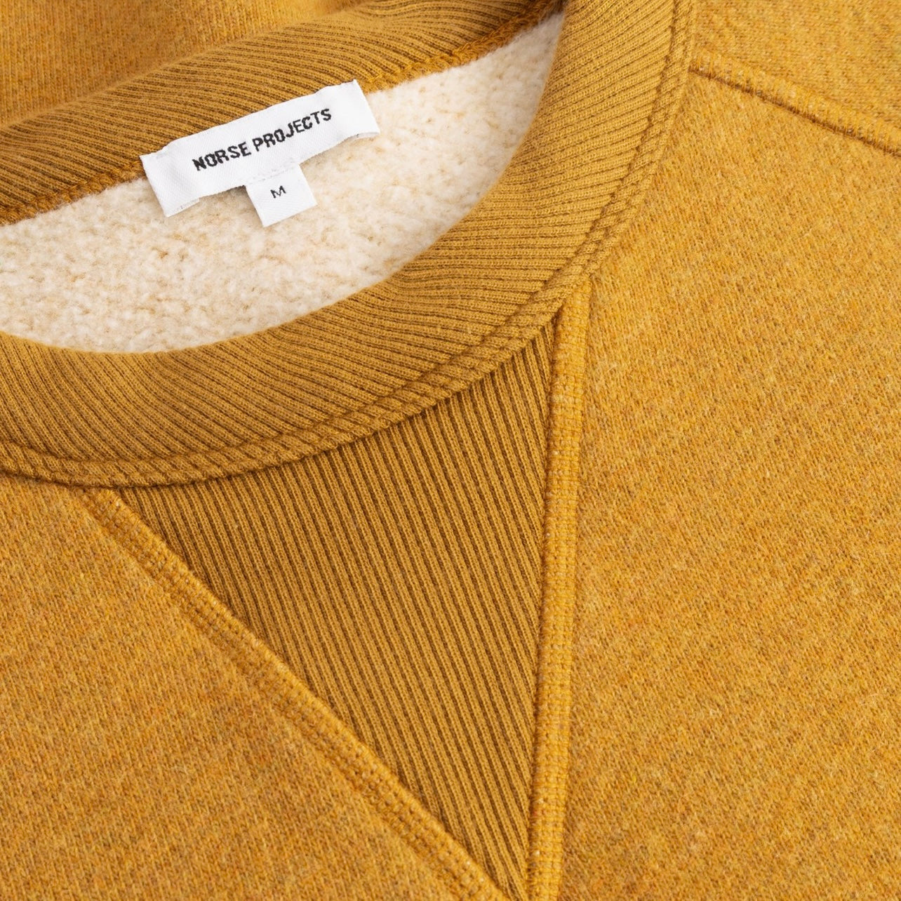 Norse Projects Marten Sweatshirt Warm Yellow
