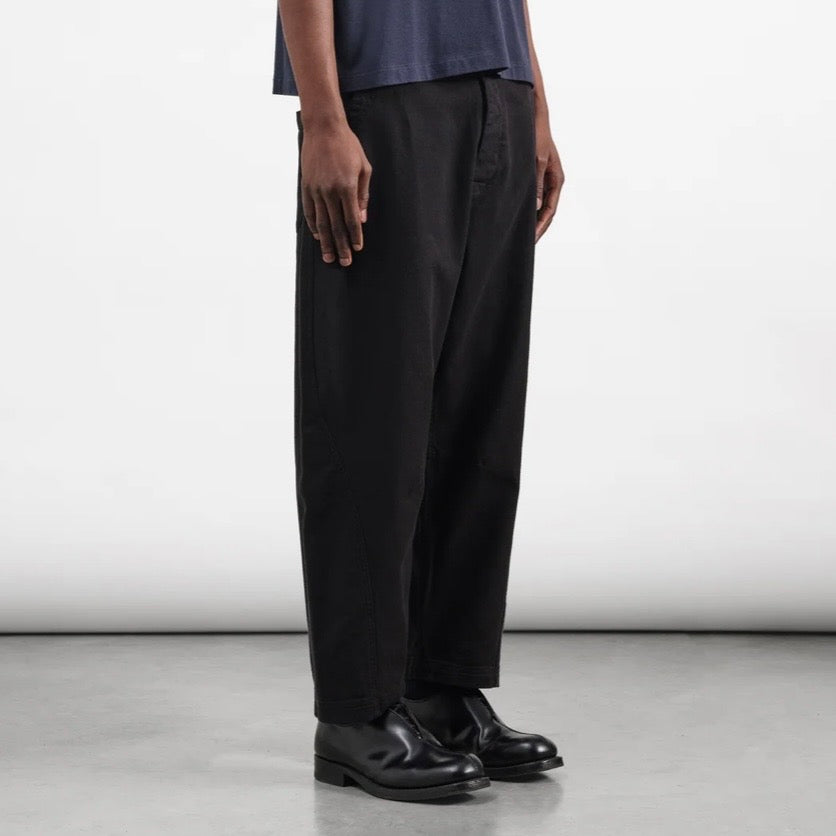 You Must Create Twisted Seam Trousers Black