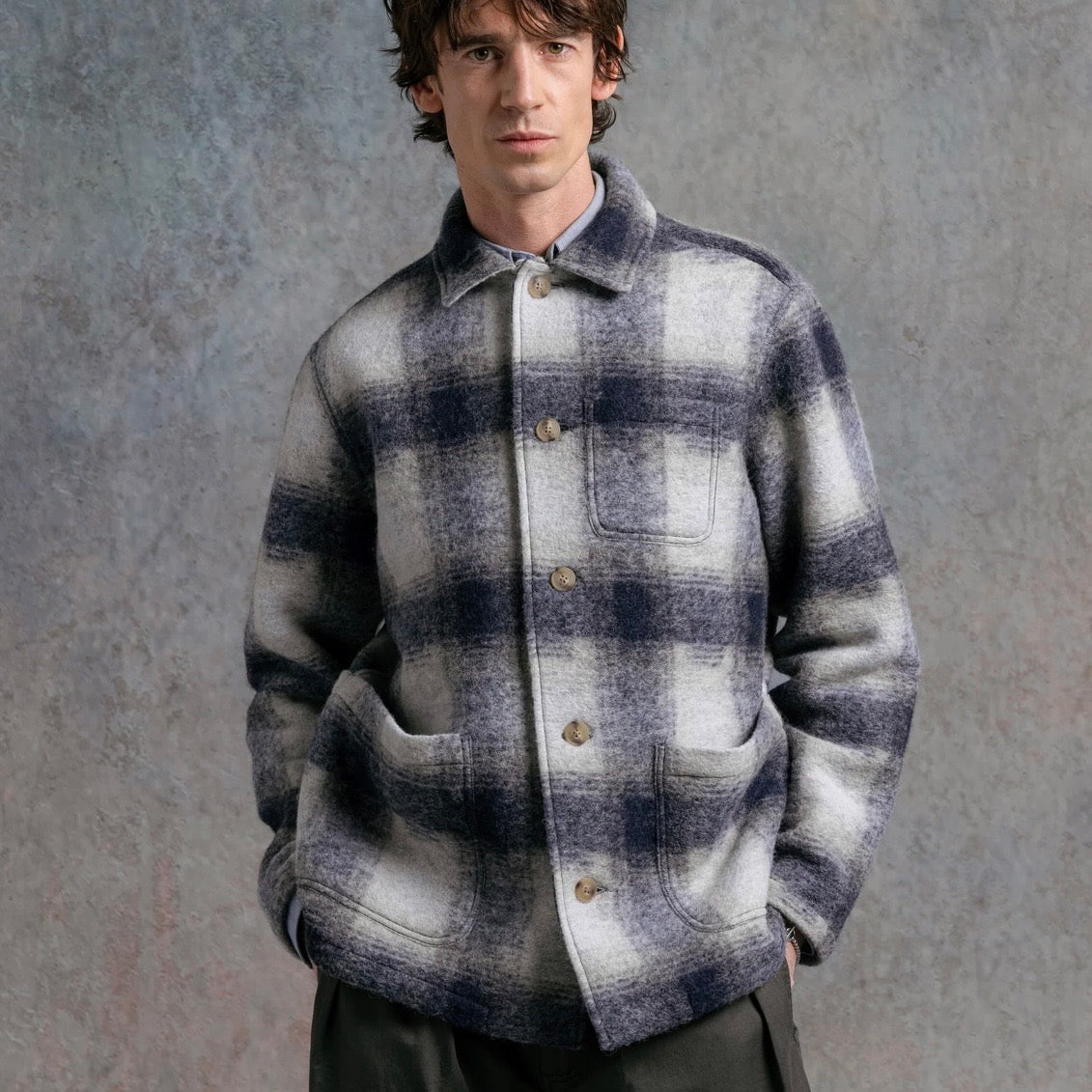 Kestin Ormiston Jacket Navy