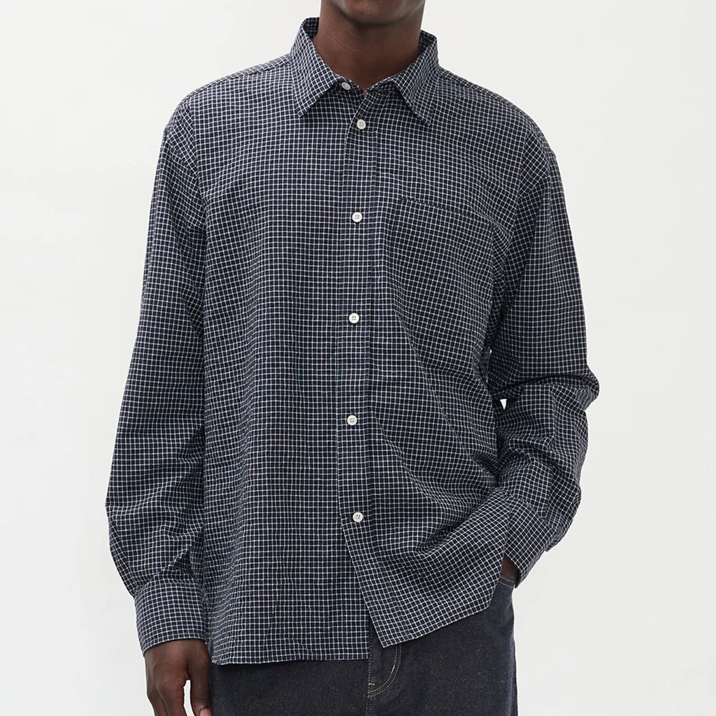 Norse Projects Espevik Oversize Shirt Check