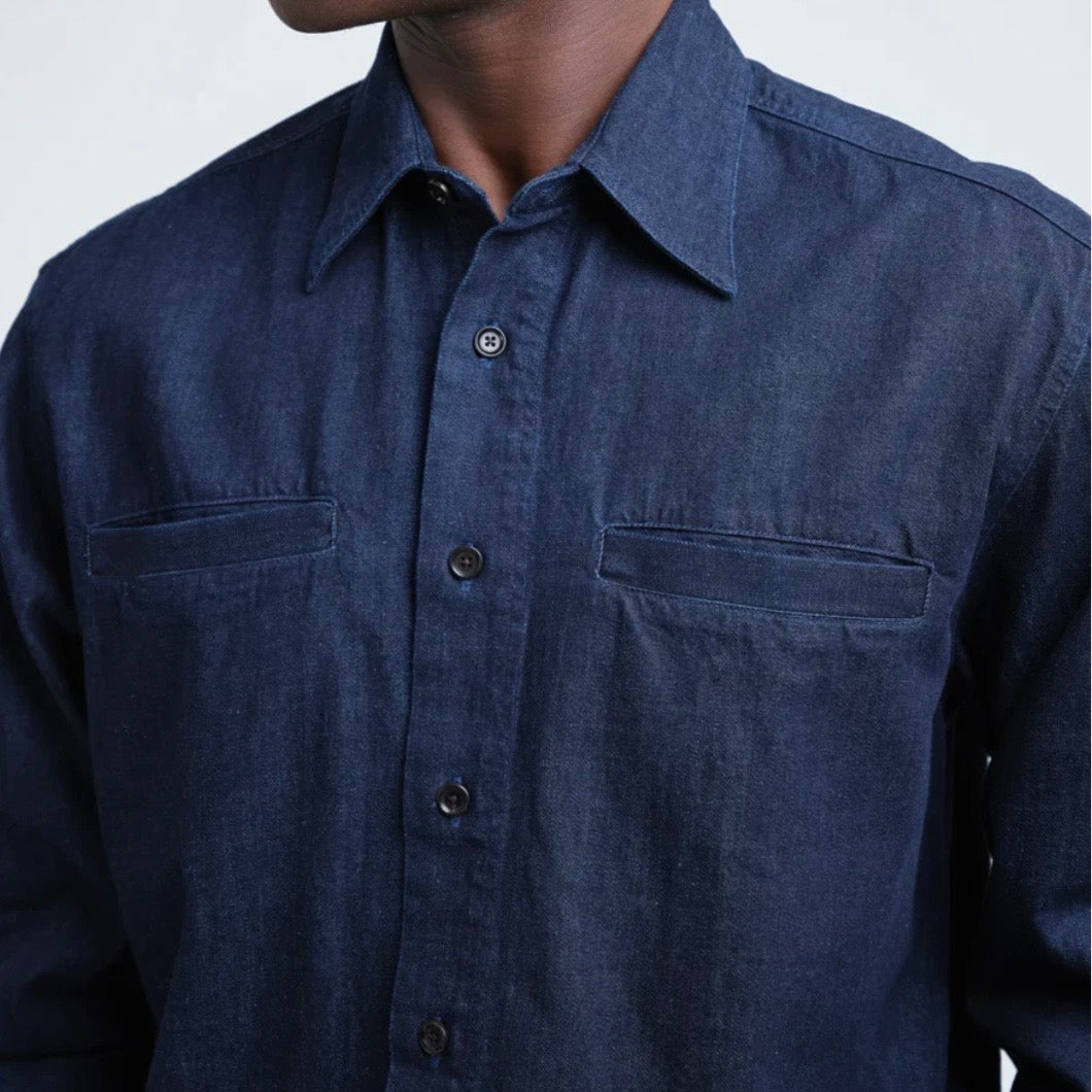 Oliver Spencer Corby Shirt Indigo