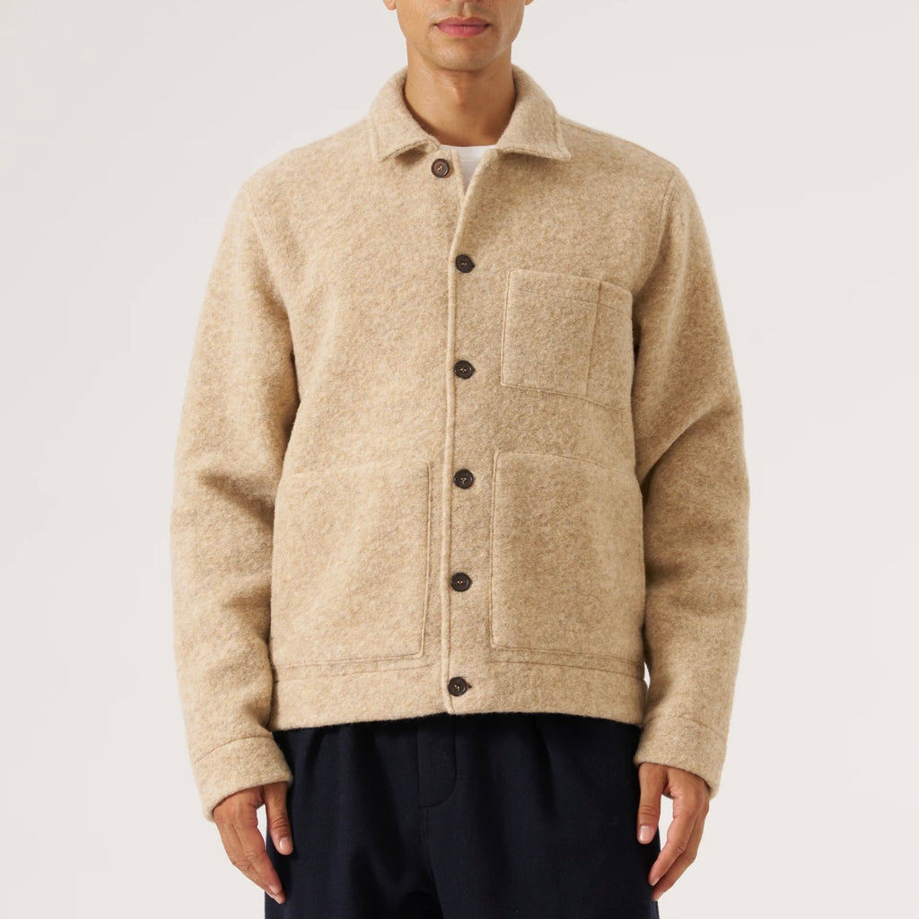 Universal Works Fawn Fleece Uniform Jacket