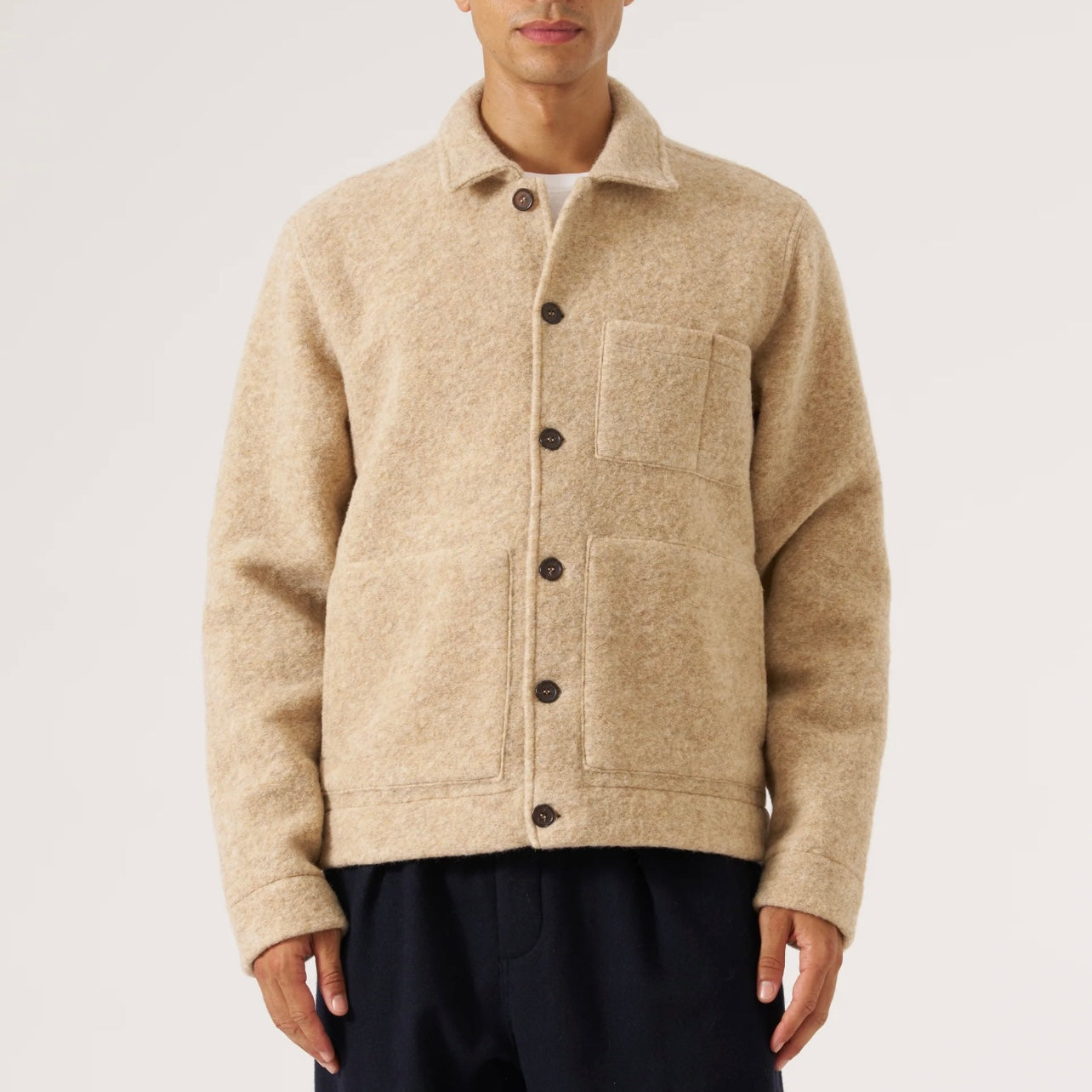 Universal Works Fawn Fleece Uniform Jacket