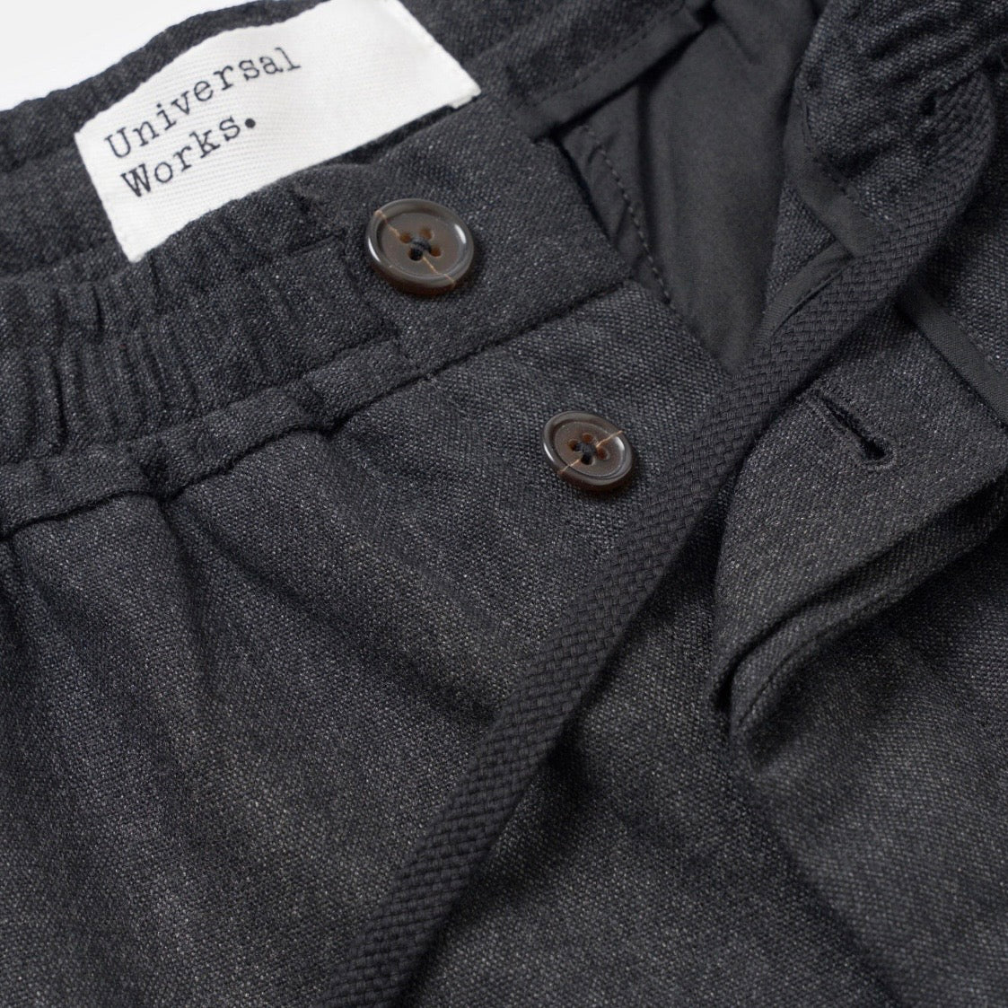Universal Works Recycled Tweed Pleated Track Pant
