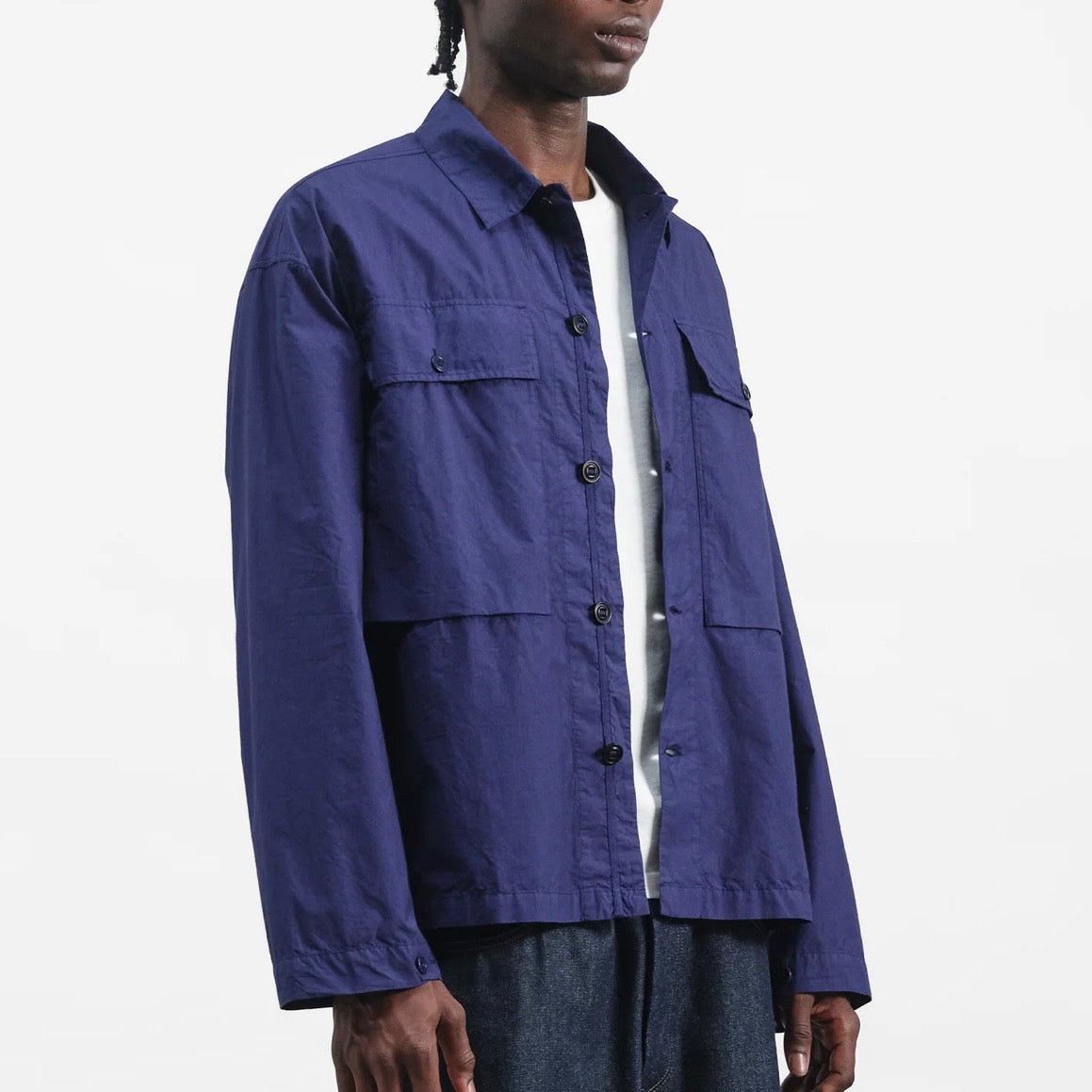 YMC Military Shirt Blue