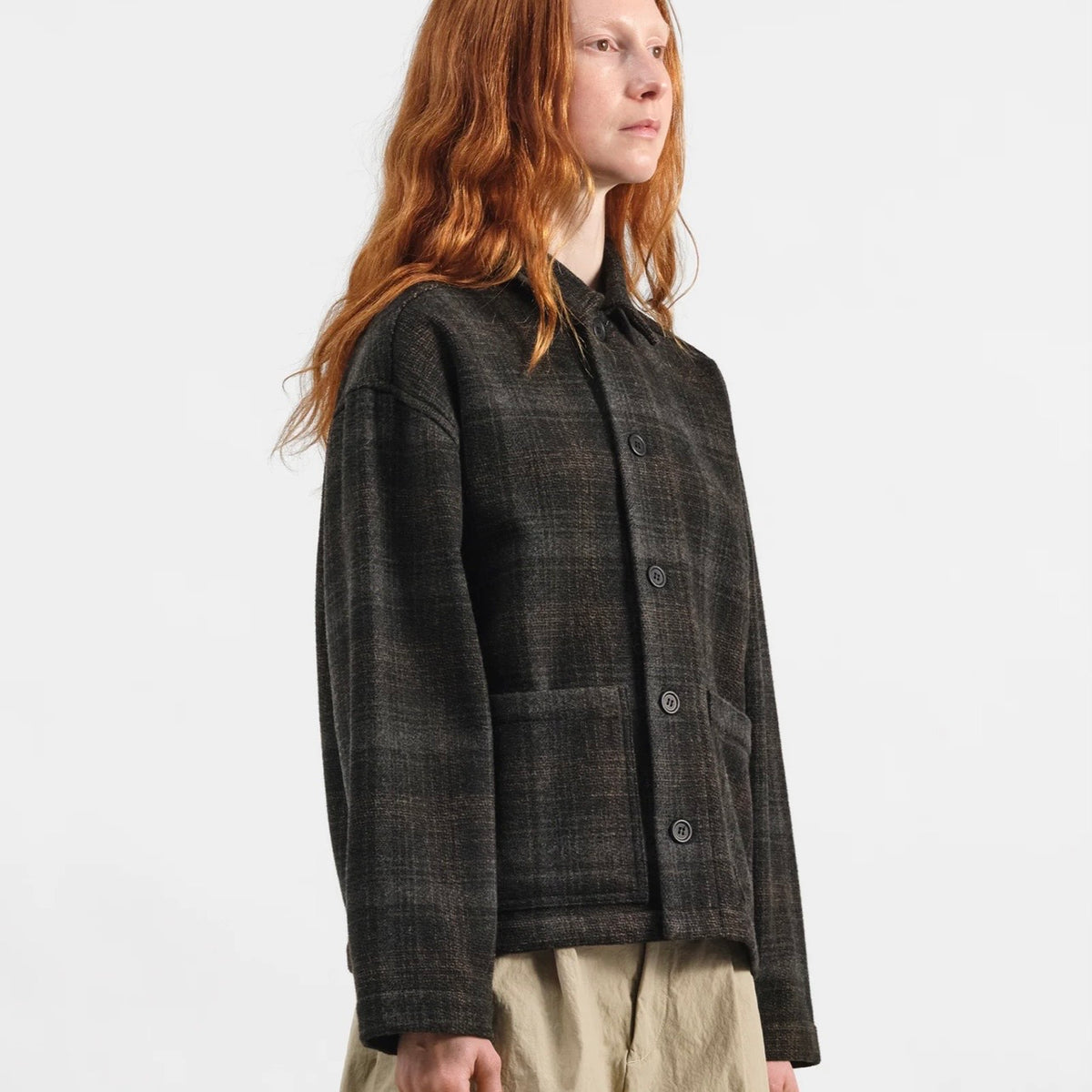 You Must Create PJ Overshirt Brown Multi