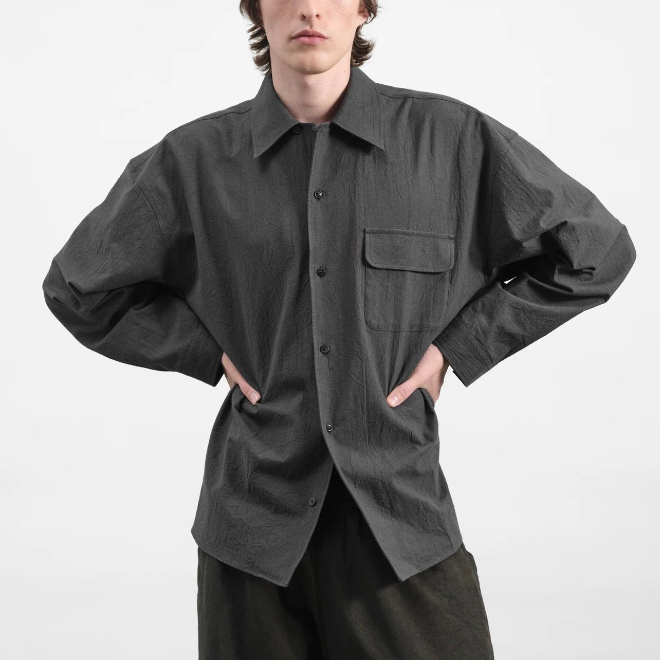 YMC Wray Shirt Gray