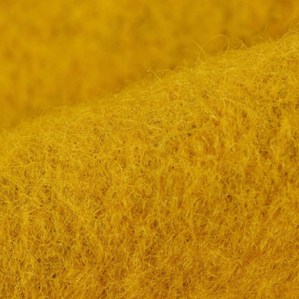 Universal Works Yellow Fleece Zip Waistcoat