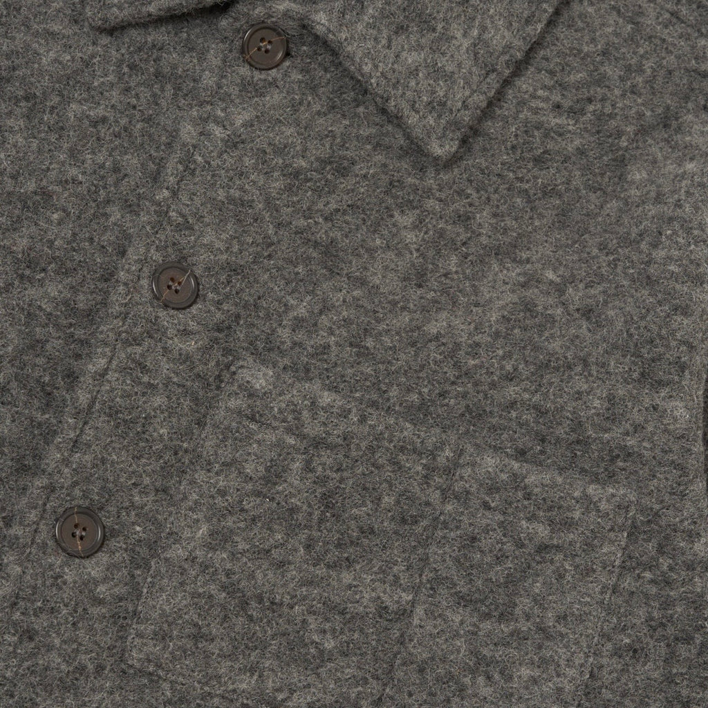 Universal Works Uniform Jacket Grey Marl