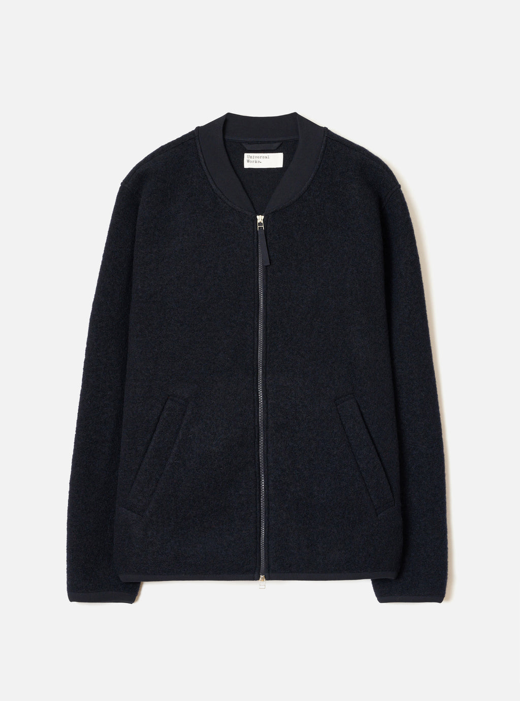 Universal Works Zip Bomber Navy