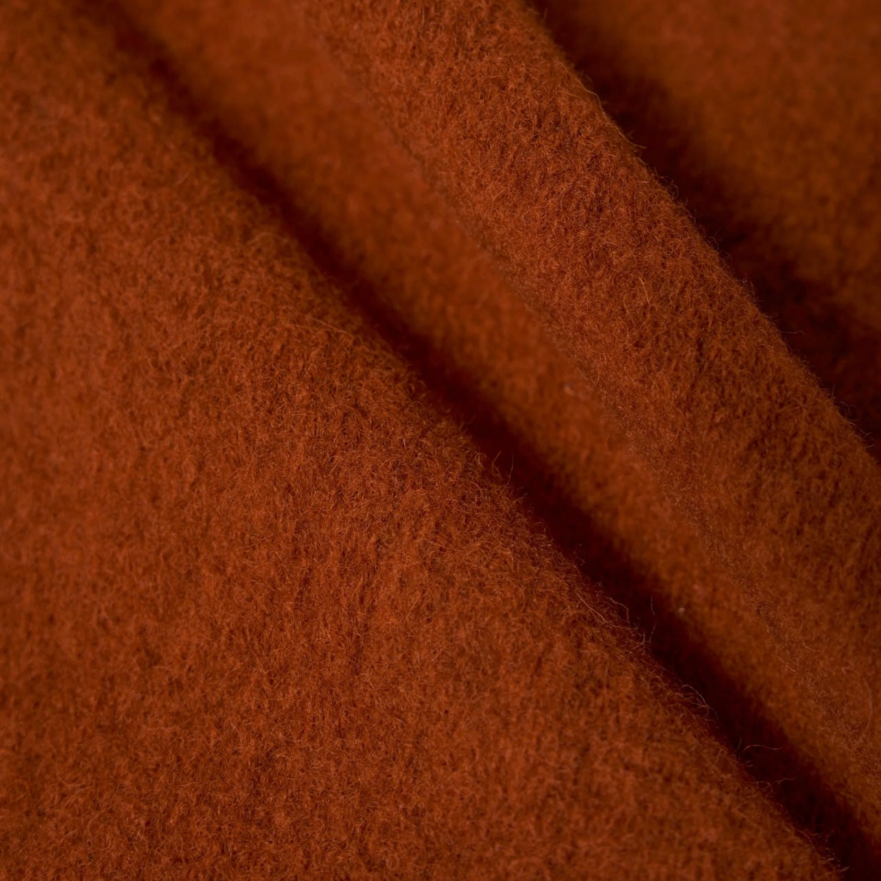 Universal Works Rust Fleece Zip Waistcoat