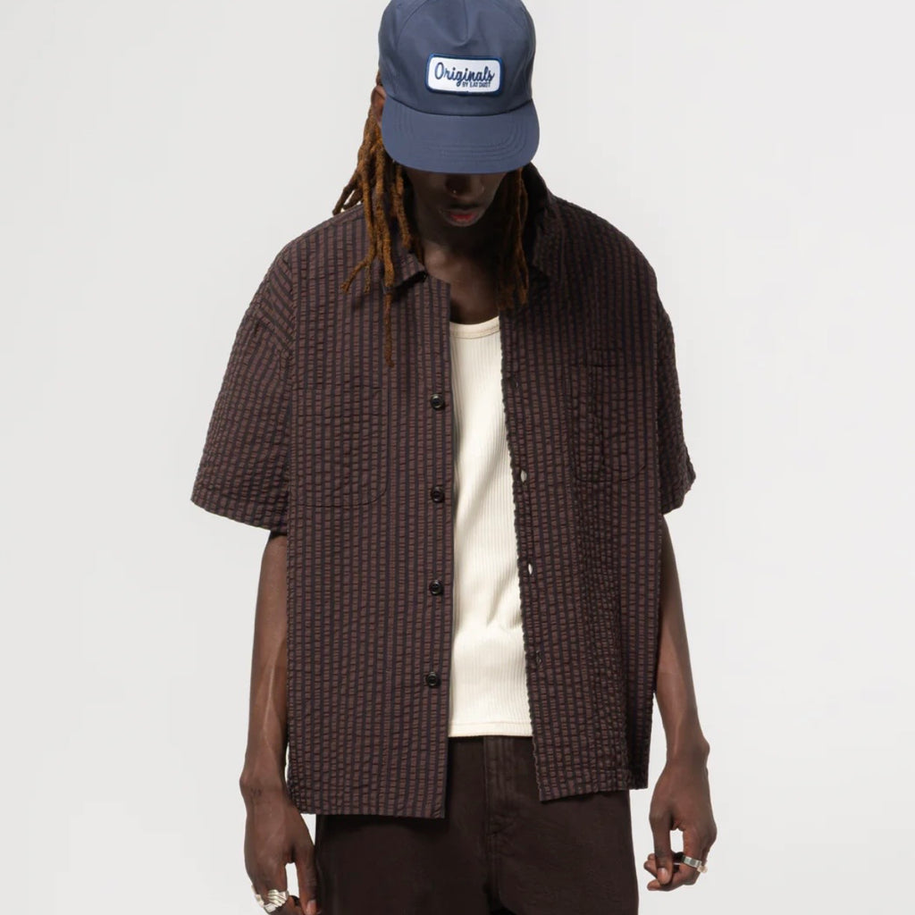 Eat Dust Aloha Shirt stripe
