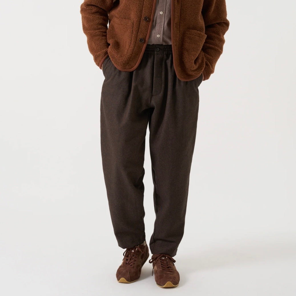 Universal Works Recycled Tweed Pleated Track Pant