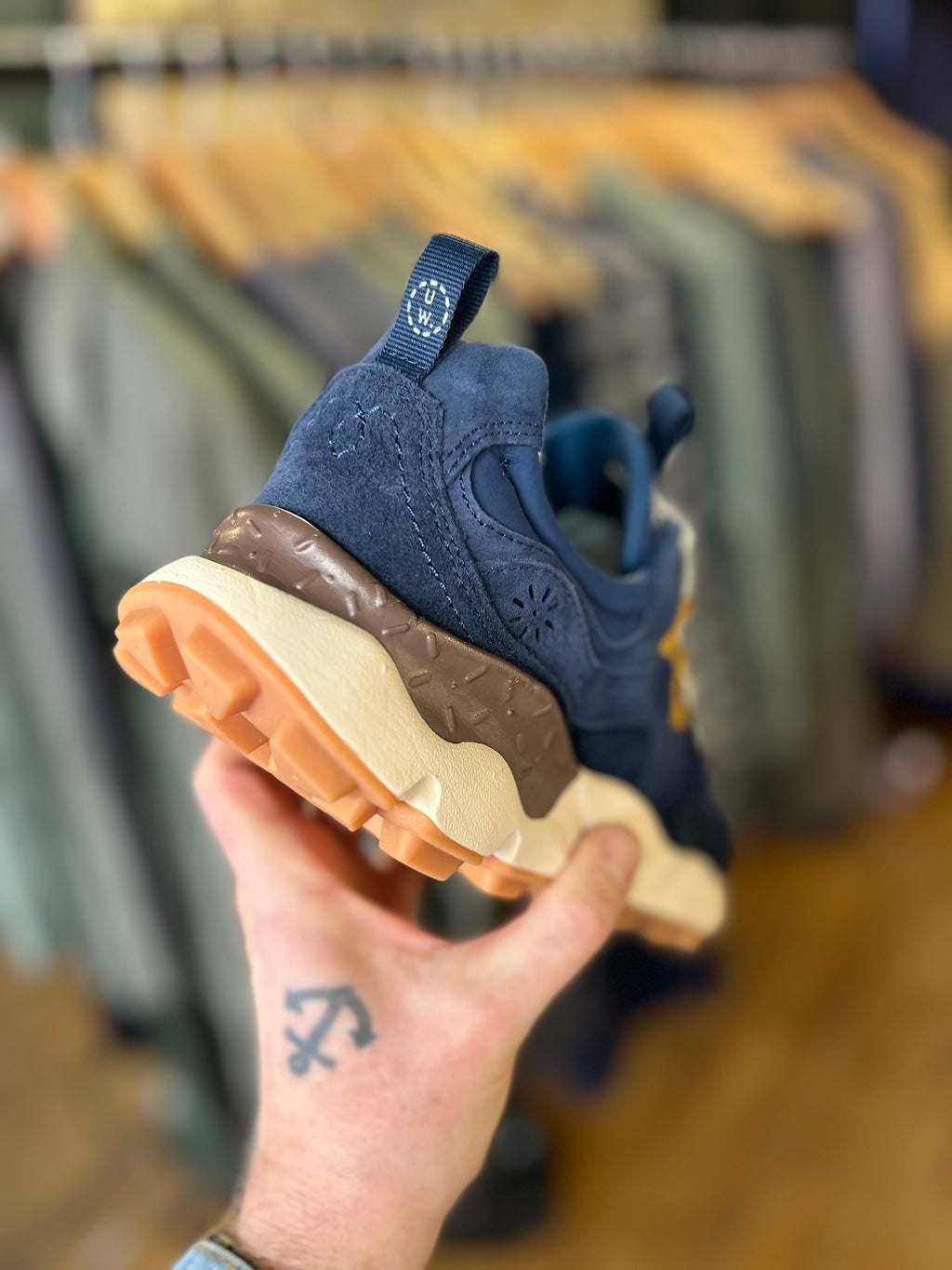 Universal Works x Navy Flower Mountain Yamano 3 Navy