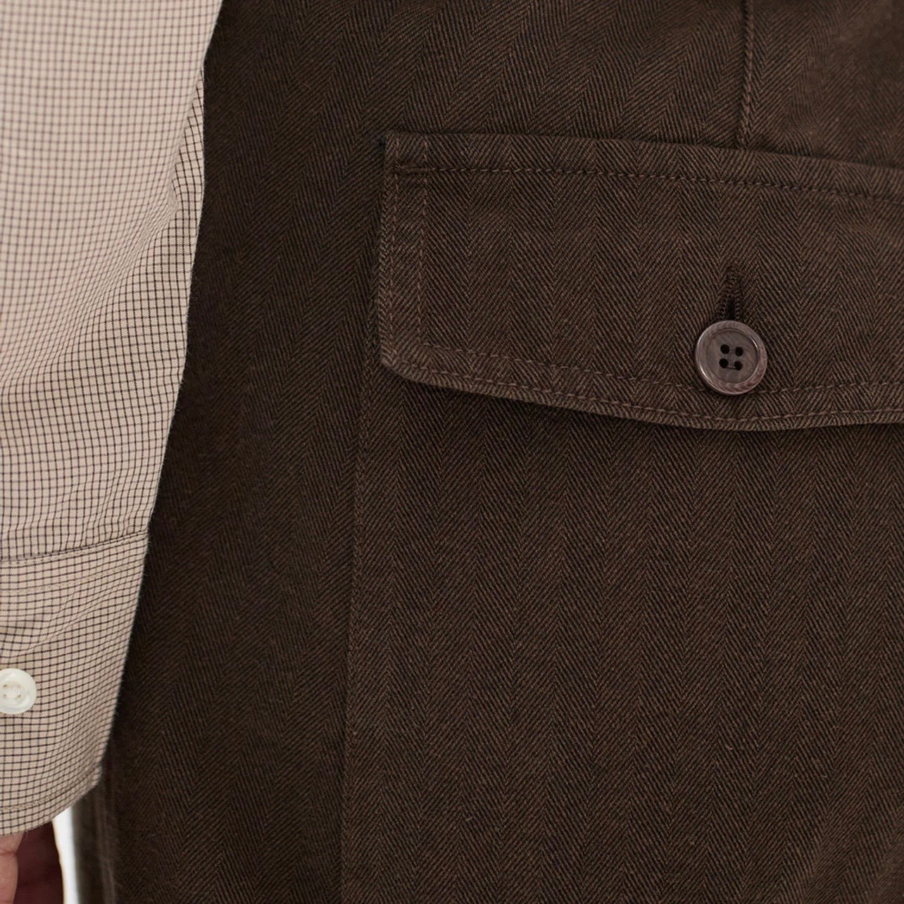 Norse Projects Kvitjell Herringbone Pant