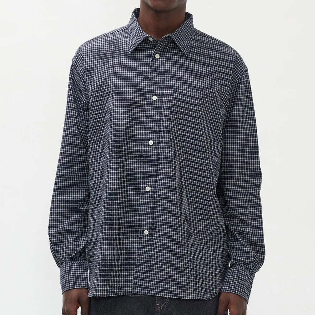 Norse Projects Espevik Oversize Shirt Check