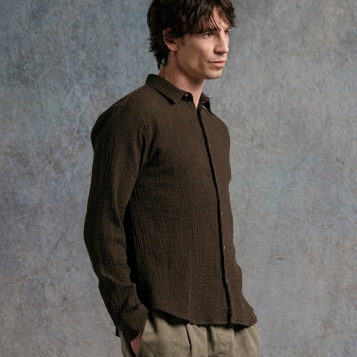 Kestin Dirleton Shirt Olive