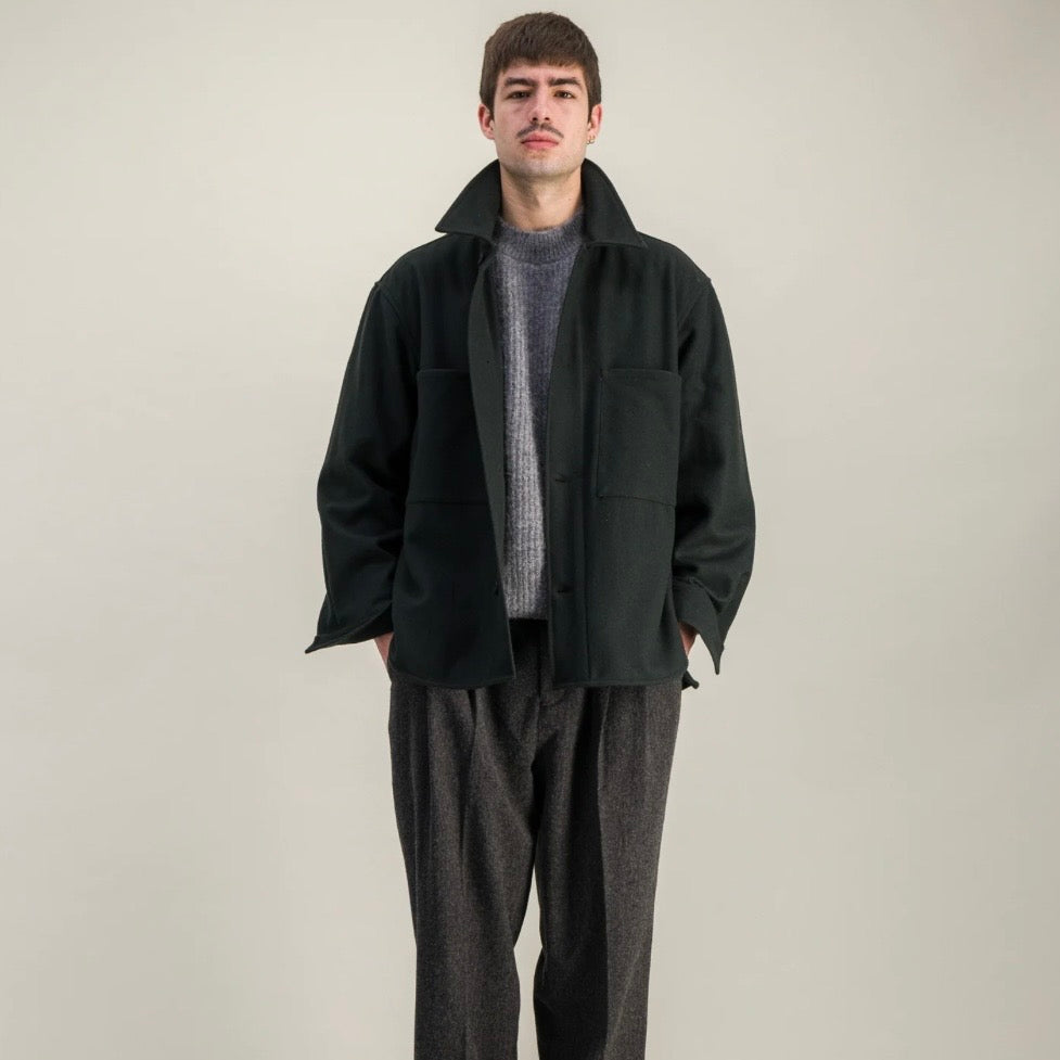 Parages Woody Wool Overshirt