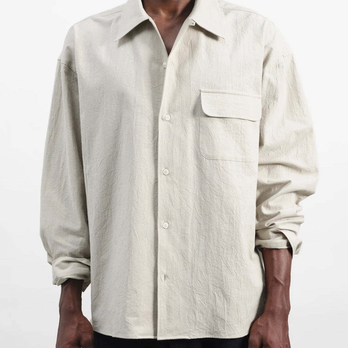 YMC Wray Shirt Stone