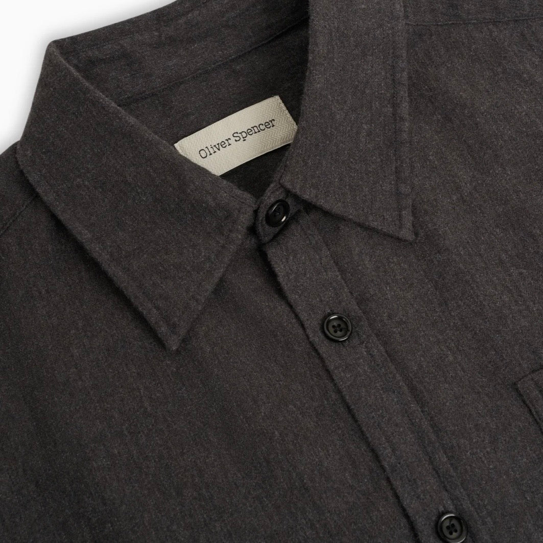Oliver Spencer Corby Shirt Brown