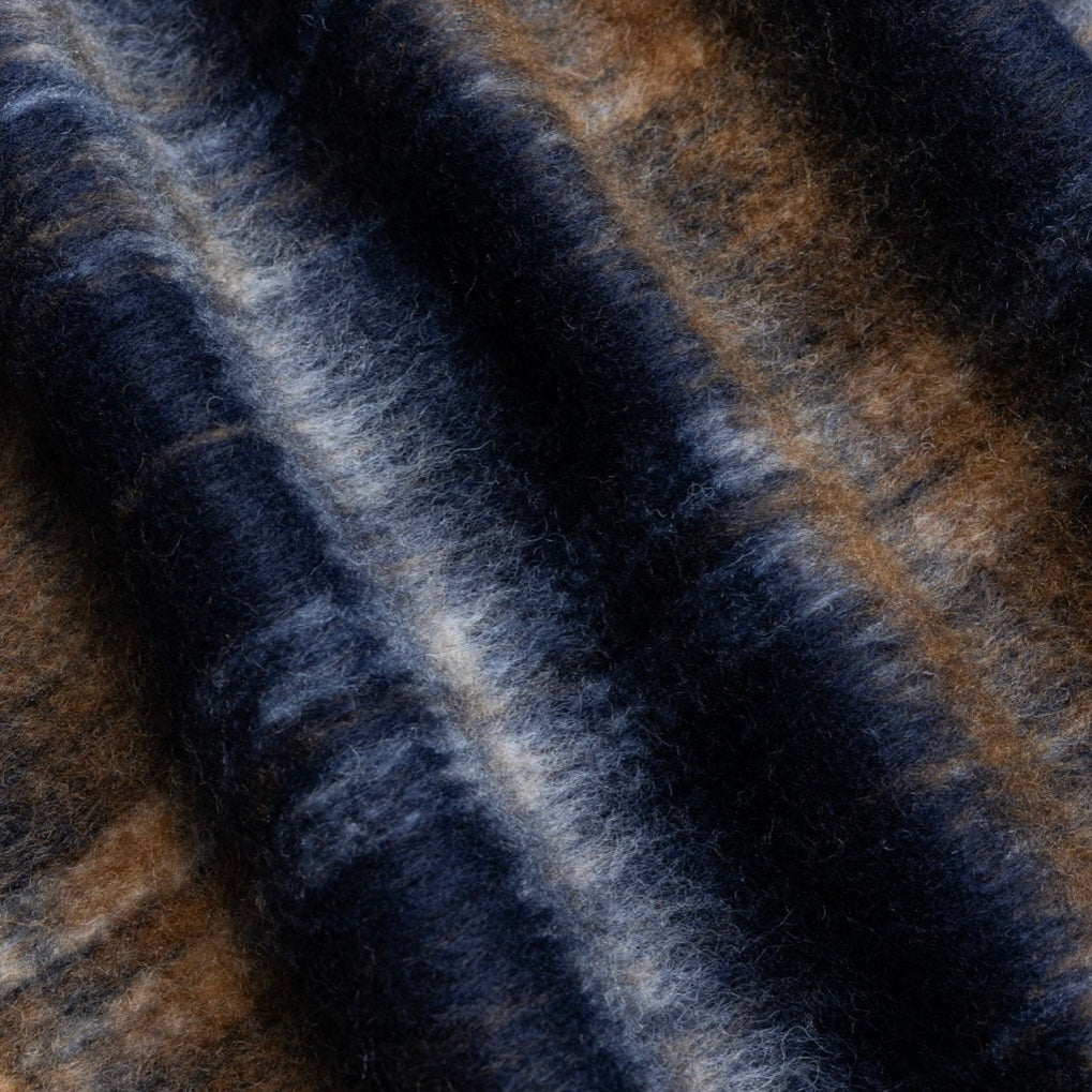 Kestin Bute Vest Navy Check