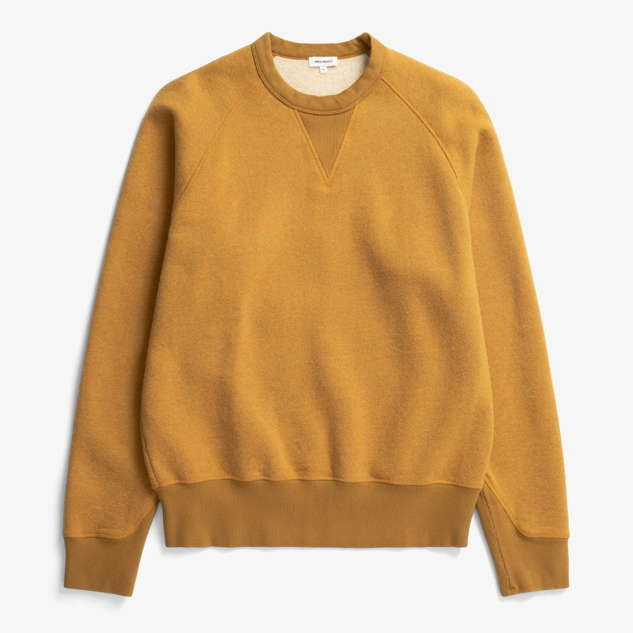 Norse Projects Marten Sweatshirt Warm Yellow