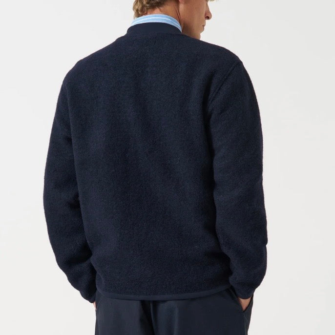 Universal Works Zip Bomber Navy