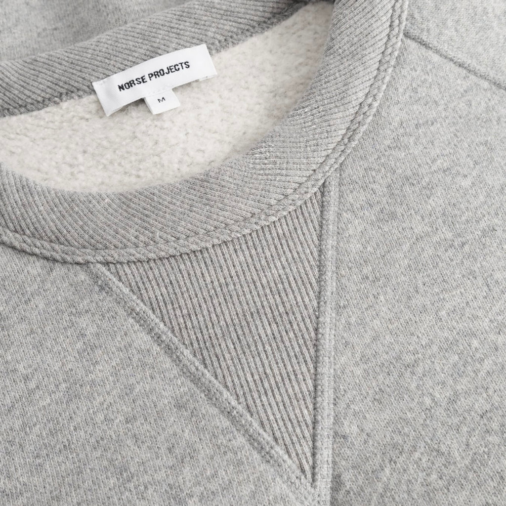 Norse Projects Marten Sweatshirt Grey Malange