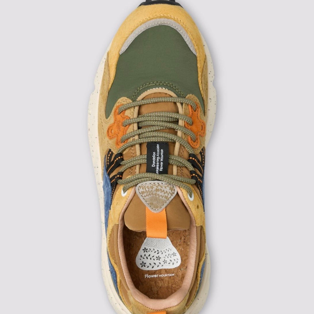 Flower Mountain Yamano 3 Yellow-Khaki-Beige