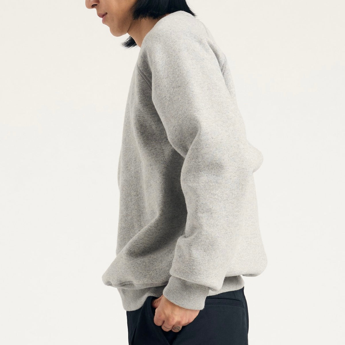 Norse Projects Marten Sweatshirt Grey Malange