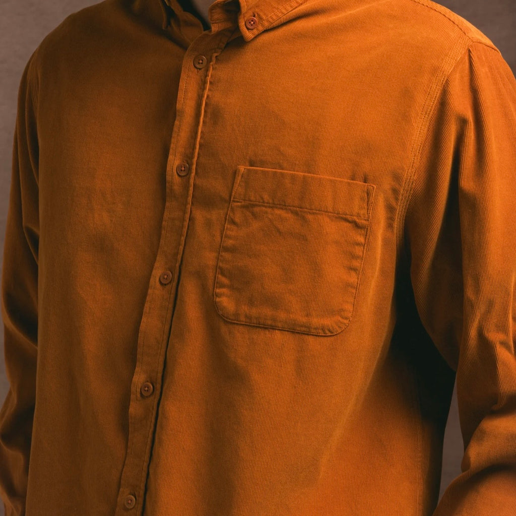 Kestin Raeburn Shirt Burt Orange
